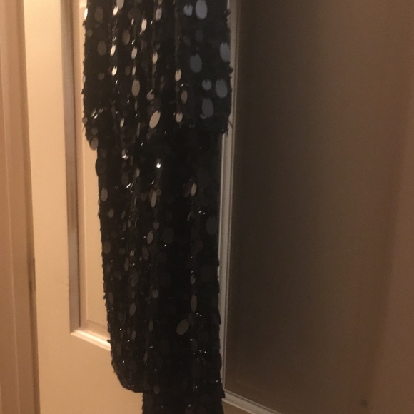 Black Sequins Sue Wong Dress - Picture 4 of 7